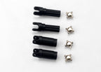 Traxxas Half Shafts & Metal U-Joints 1/16 Slash RC Driveshaft 1/16 Scale (2)