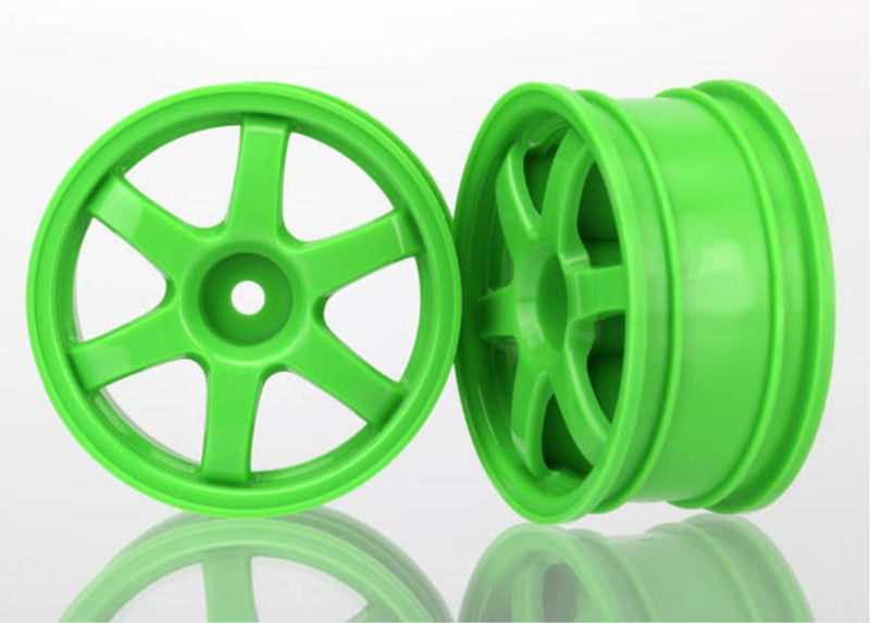 Traxxas 7374A - Wheels Volk Racing TE37 (green) (2)