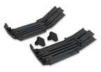 Traxxas Skidplate Front & Rear with Rubber Impact Cushions RC Skid Plate (2)