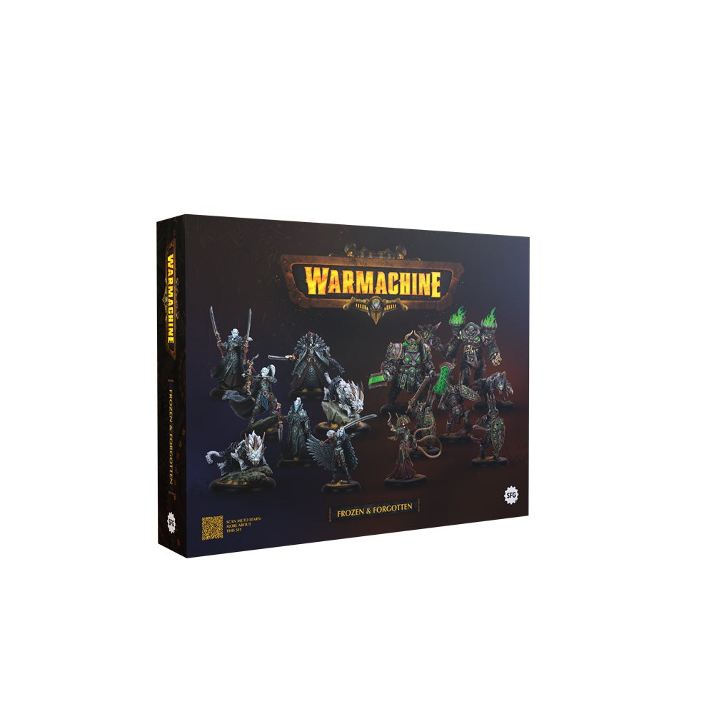 Steamforged Games SFIK-DOSS326 Warmachine 2 Player Starter Frozen & Forgotten (Nyss vs Deathless HIPS)