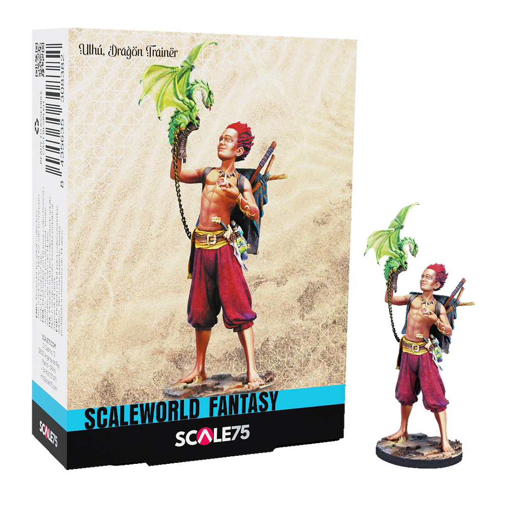 Scale 75 Figures Scale World Fantasy Ulh Dragon Trainer 75mm (38)
