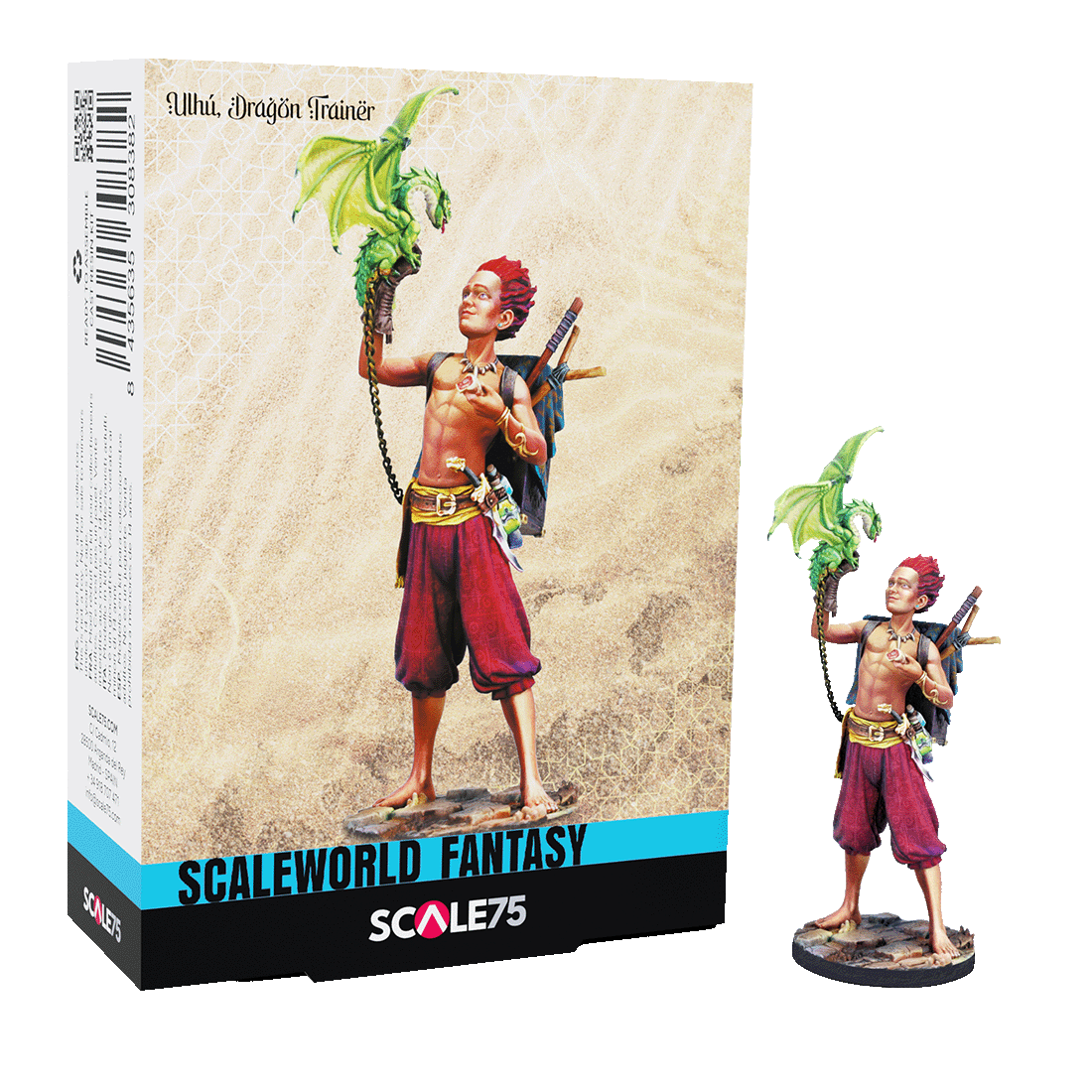 Scale 75 Figures Scale World Fantasy Ulh Dragon Trainer 75mm (38)