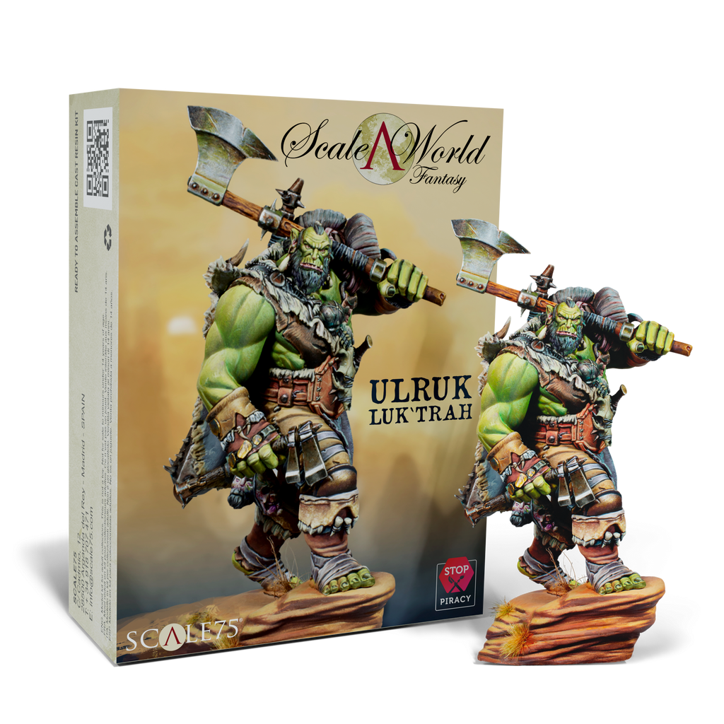 Scale 75 Figures Scale World Fantasy Ulruk Luk Trah 75mm (39)