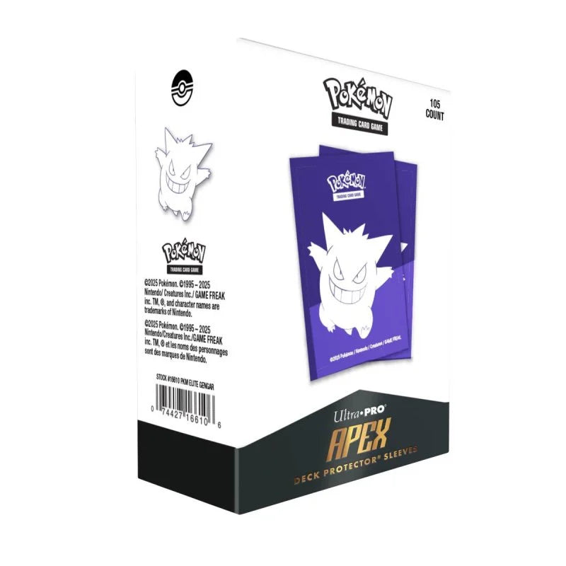 Ultra Pro Pokemon: Gengar Apex Deck Protector Sleeves (105 Count) - UP16610
