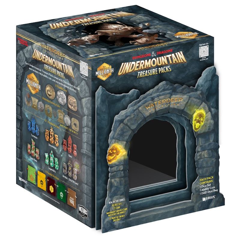 Dungeons & Dragons Undermountain Treasure Packs 25 Count - SDZ2005-04