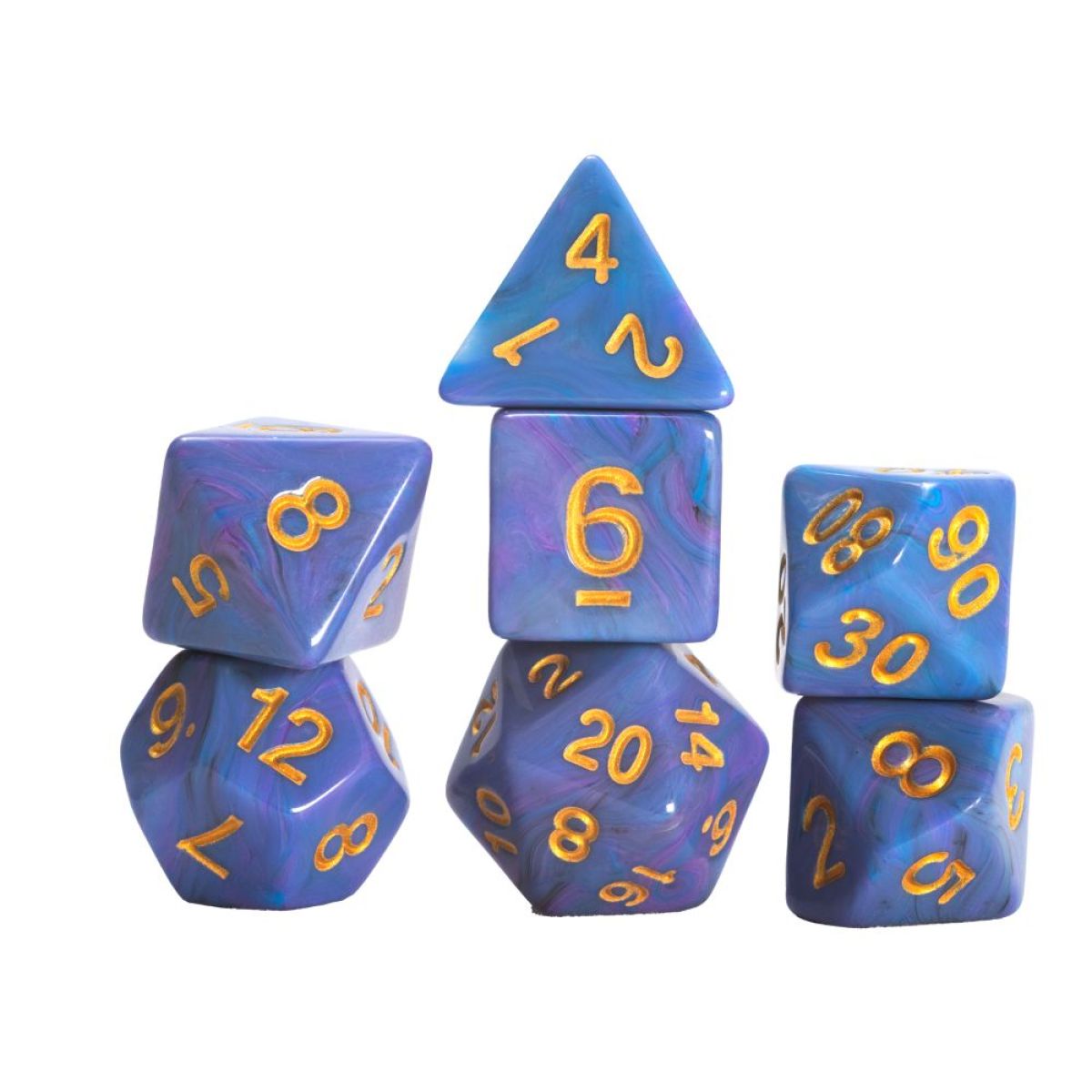 Sirius Dice Set Blue Unicorn - SDZ0021-03
