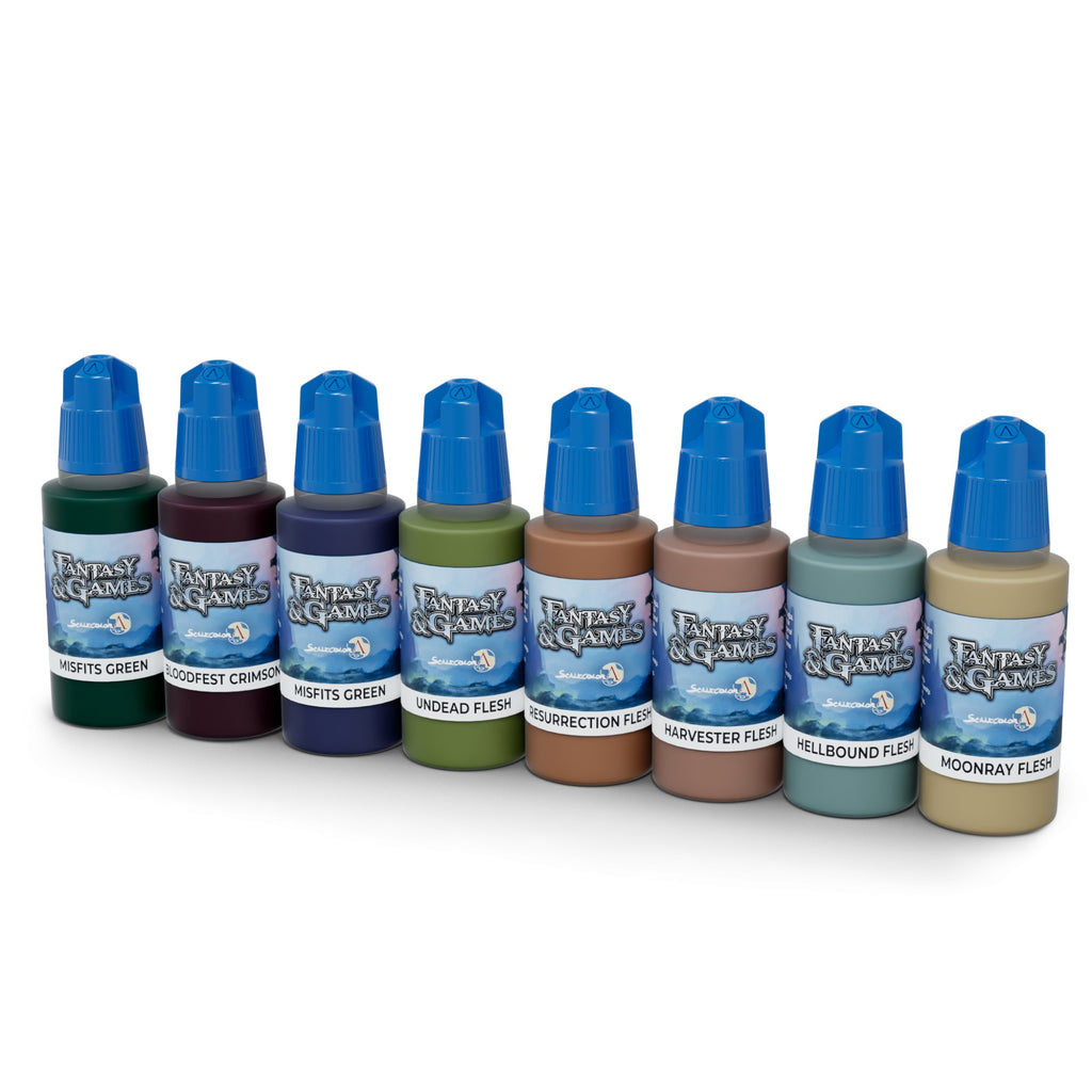 Scale 75 Fantasy Colours Unnatural Flesh Paint Set (3)