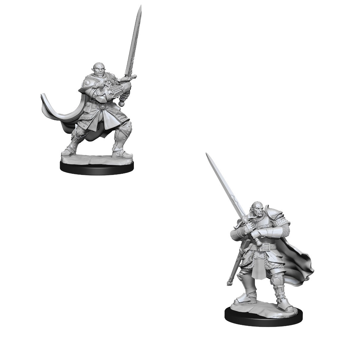 WizKids D&D Nolzur's Marvelous Miniatures: Half Orc Paladin Male - WZK90307