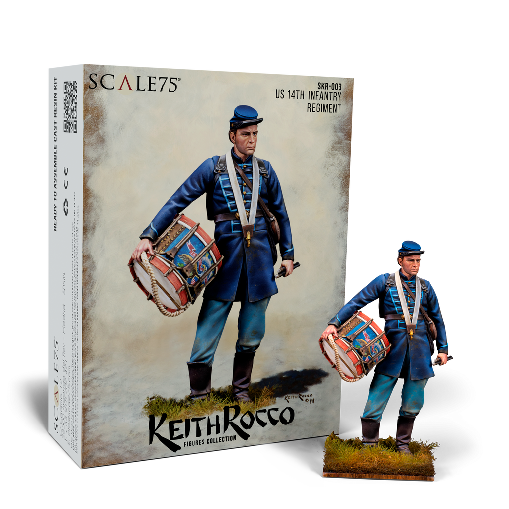 Scale 75 Figures Keith Rocco Us 14Th Infantry Regiment 75mm (7)