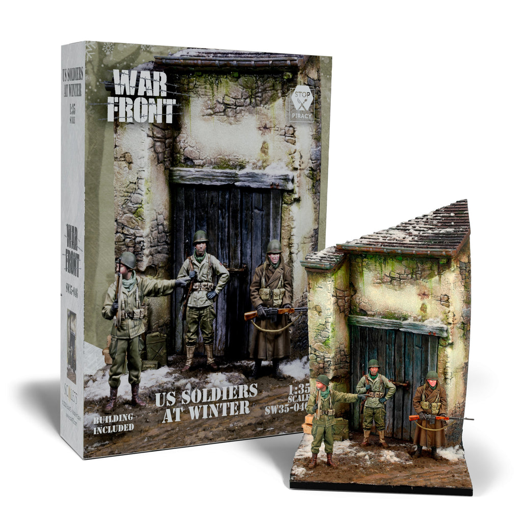 Scale 75 Figures Warfront Us Soldiers At Winter 35mm (9)