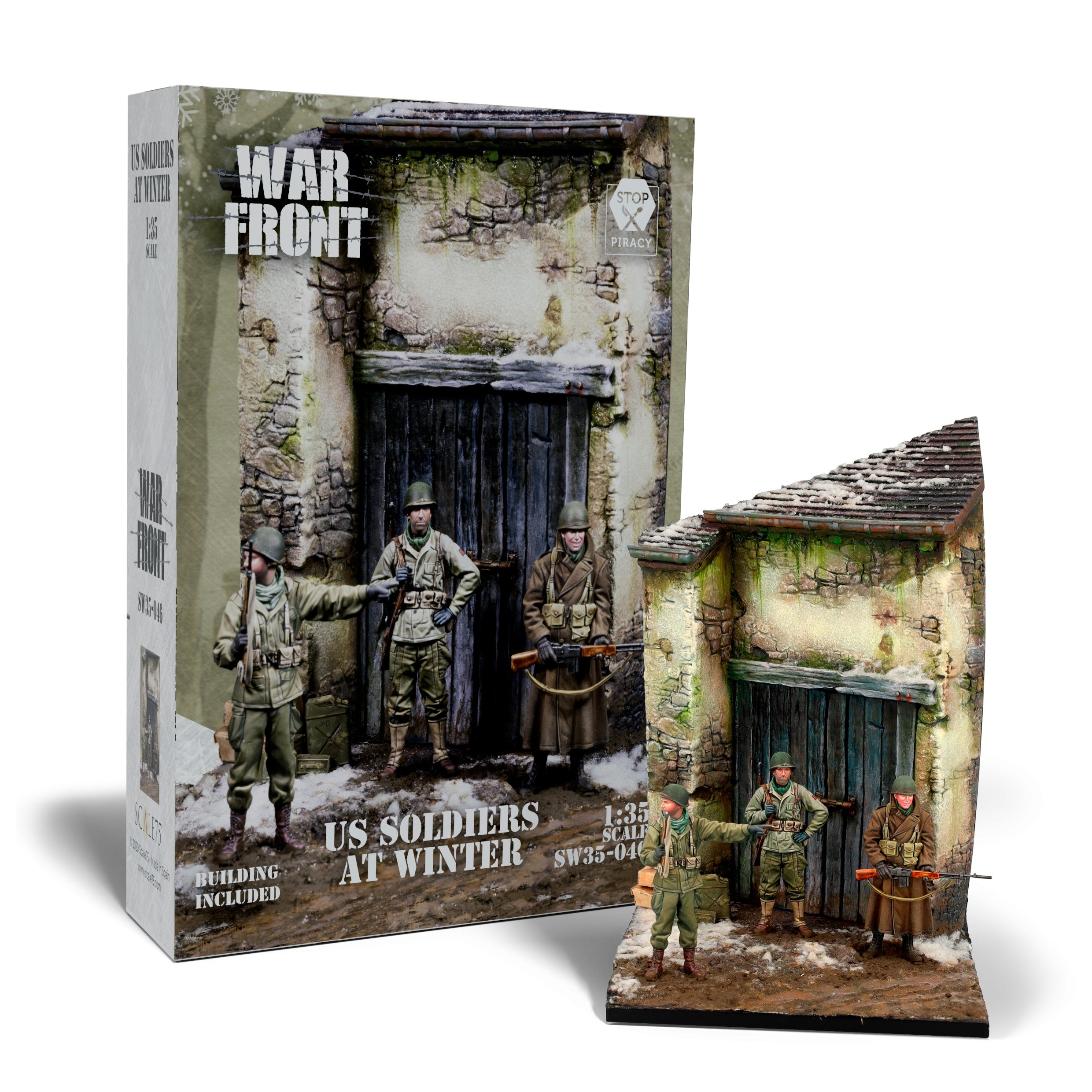 Scale 75 Figures Warfront Us Soldiers At Winter 35mm (9)