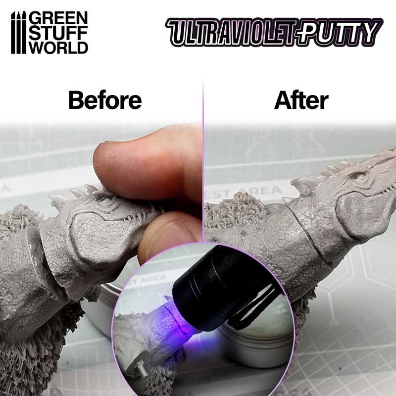 Green Stuff World Masilla Ultravioleta / GSW Ultraviolet Putty 50ml