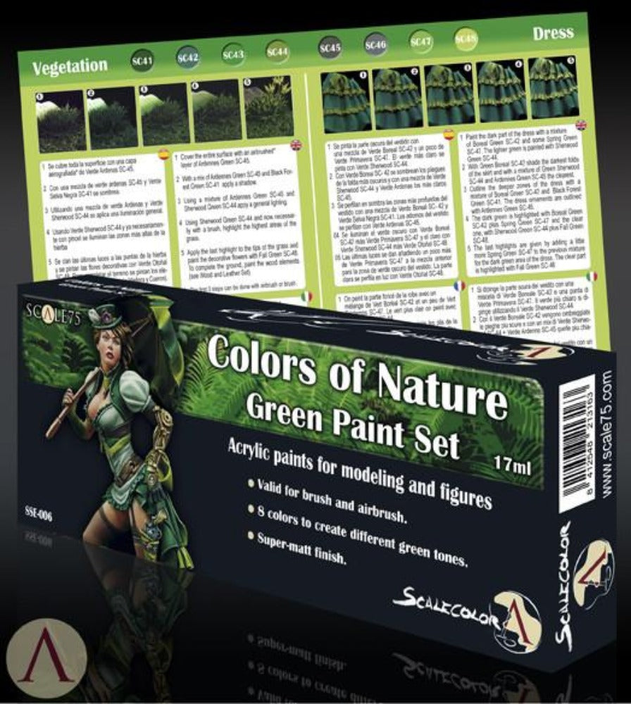 Scale 75 Scalecolor Colours and Nature Paint Set (3)