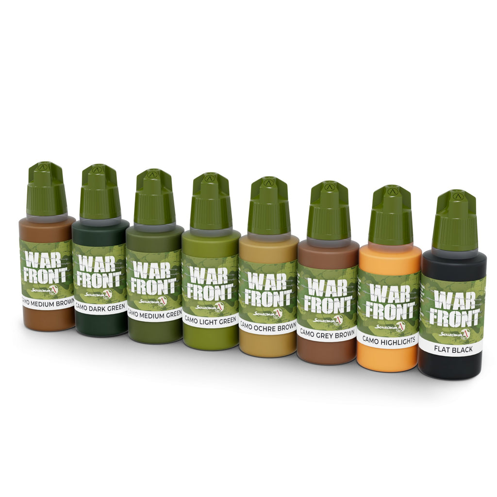 Scale 75 Warfront Waffen Ss Camo I Paint Set (3)