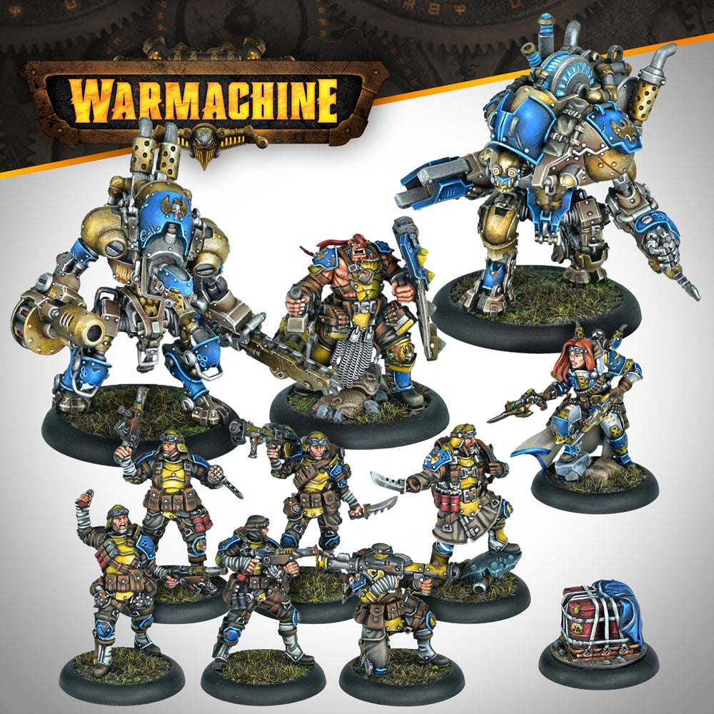 Steamforged Games SFIK-CGN207 Warmachine Cygnar Gravediggers Auxiliary Expansion