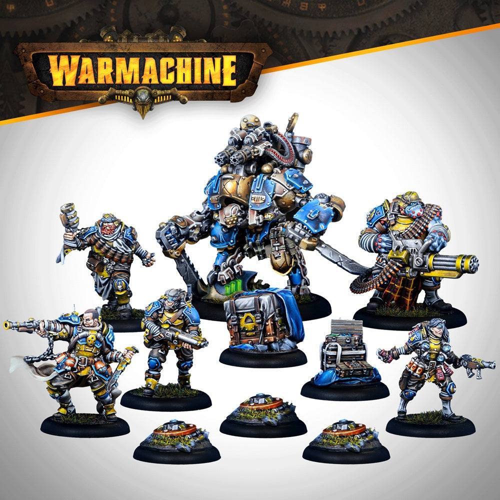 Steamforged Games SFIK-CGN222 Warmachine Cygnar Gravediggers Command Starter