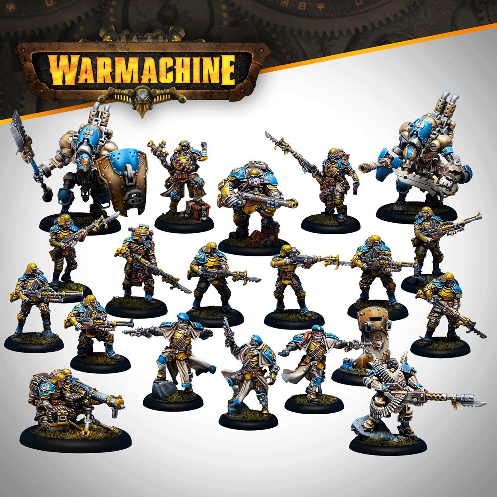 Steamforged Games SFIK-CGN212 Warmachine Cygnar Gravediggers Core Expansion