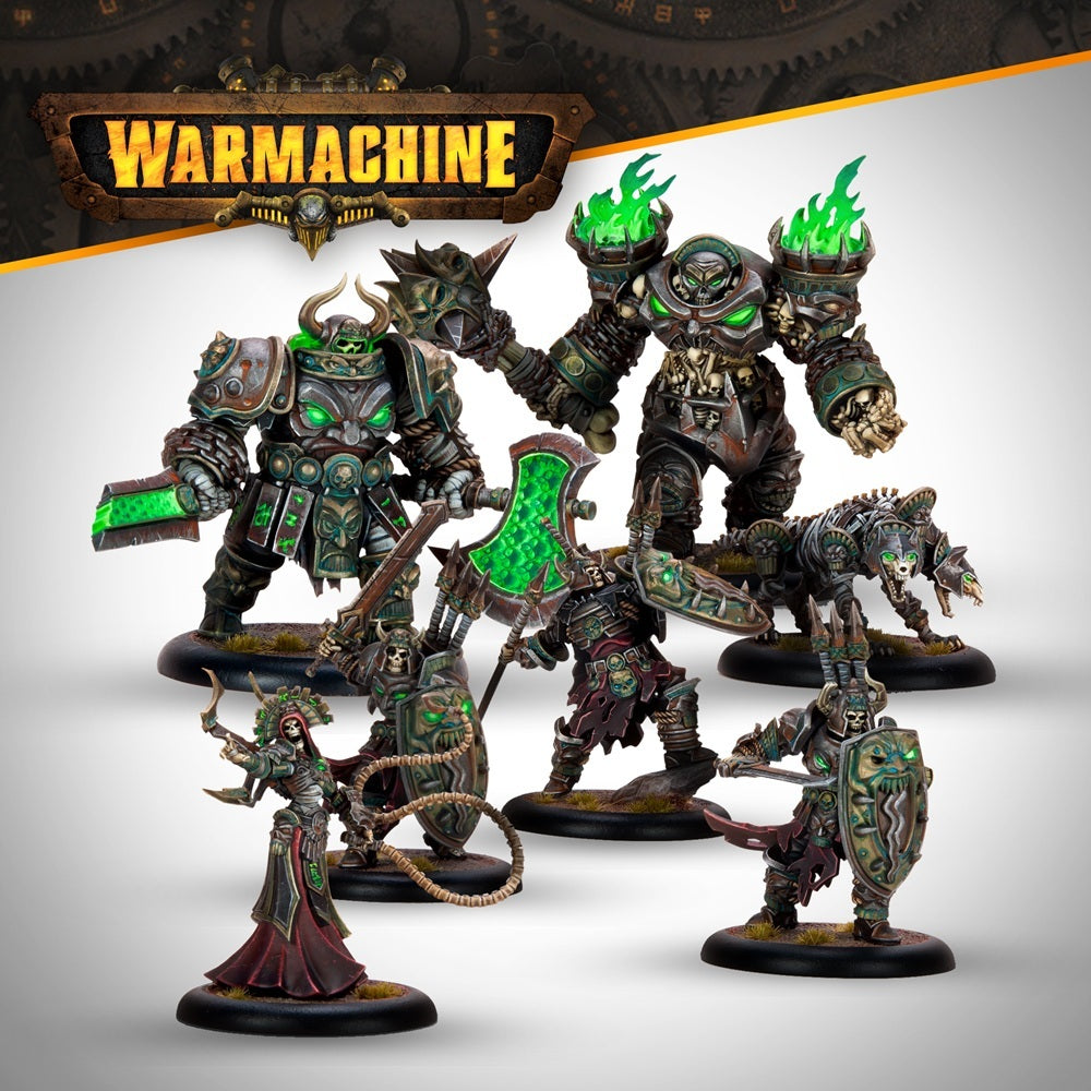 Steamforged Games SFIK-DOSS326 Warmachine 2 Player Starter Frozen & Forgotten (Nyss vs Deathless HIPS)