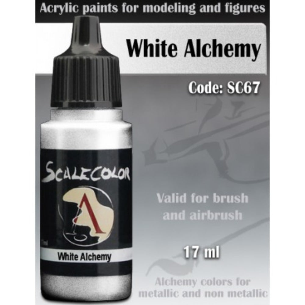 Scale 75 Scalecolor Metal n Alchemy White Metal 17ml (3)