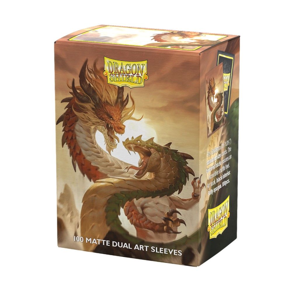 Dragon Shield Sleeves (100) Matte Dual Art: Year of the Wood Snake