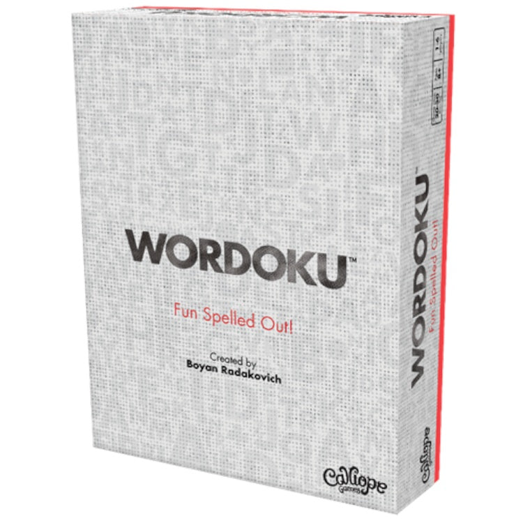 Calliope Games CLP217 Wordoku 2nd Edition