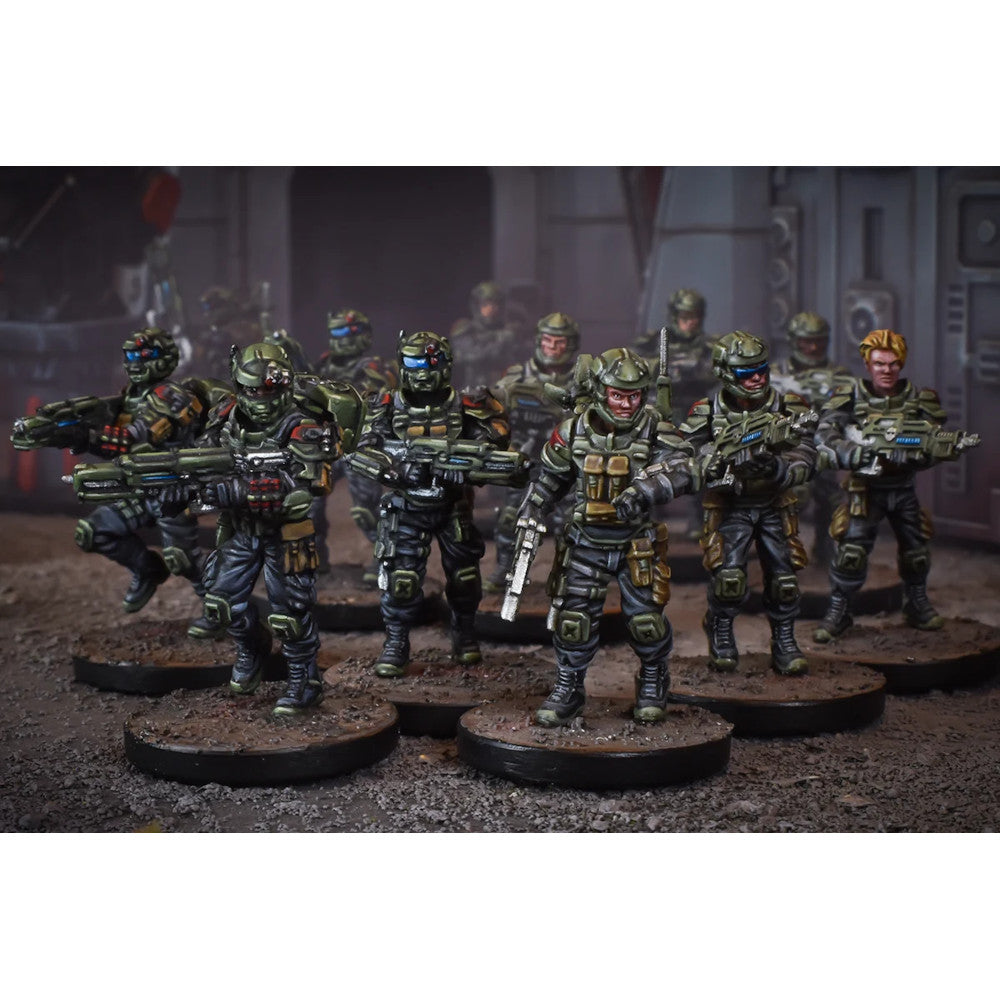 Mantic Games MGWPG301 Firefight GCPS Troopers (8847305834733)