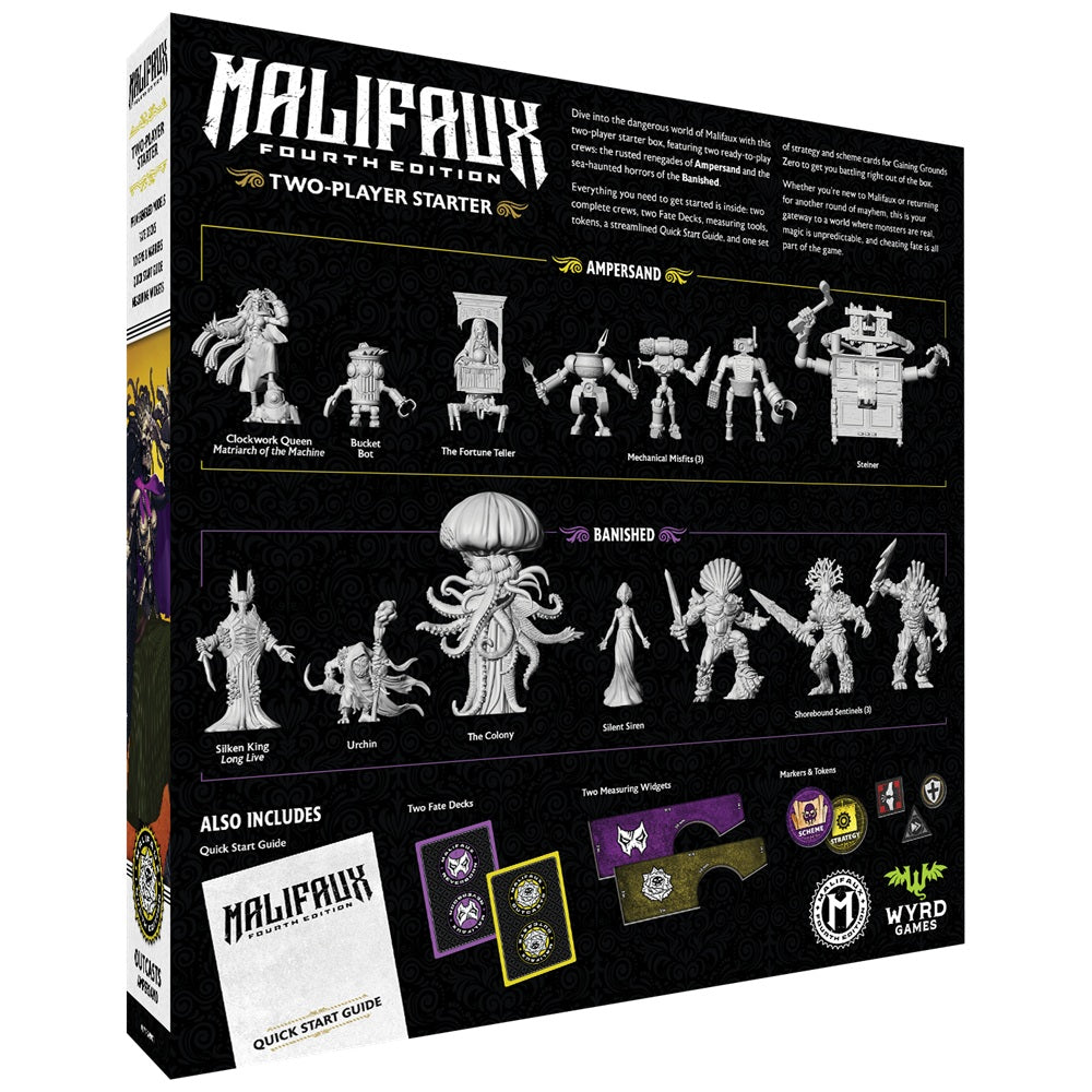 Wyrd Games WYR24901 Malifaux Malifaux Fourth Edition Two Player Starter