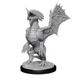 WizKids D&D Nolzur's Marvelous Miniatures: Bronze Dragon Wyrmling & Pile of Sea found Treasure - WZK90152