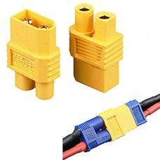 RC Pro 031XT60-EC3 XT60 to EC3 Battery plug Adapter 1pc (8347881996525)