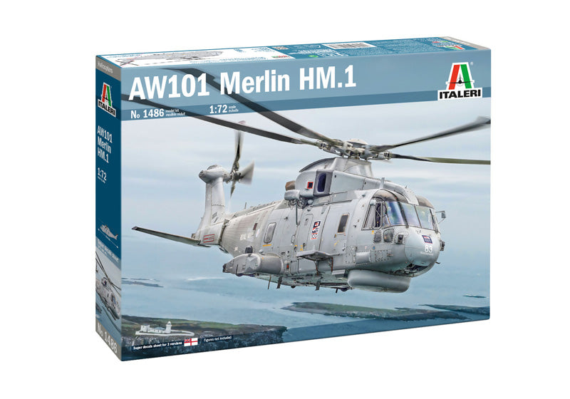 Italeri 1/72 AW101 Merlin HM.1 Helicopter (5)