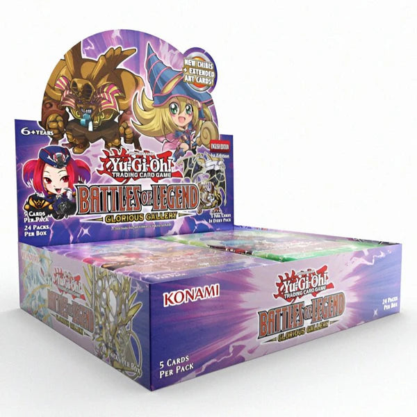Konami Yu-Gi-Oh! Battles of Legend: Glorious Gallery Booster Box 24 Count - KOBLGG