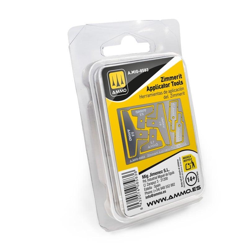 AMMO by Mig Jimenez A.MIG-8583 Zimmerit Applicator Tools