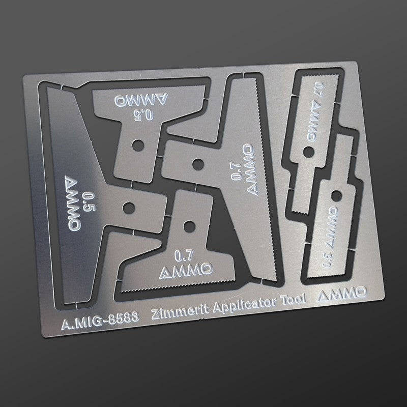 AMMO by Mig Jimenez A.MIG-8583 Zimmerit Applicator Tools