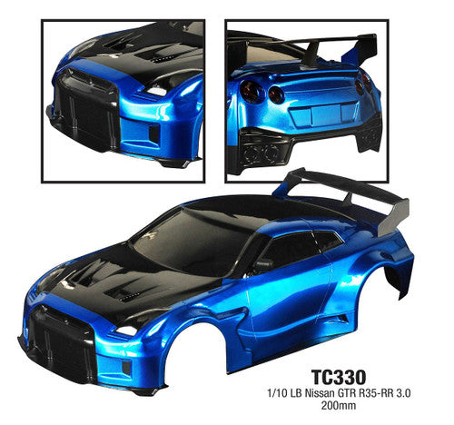 Team C TC330 1/10 LB Nissan GTR R35-RR 3.0 200mm (8319243256045)