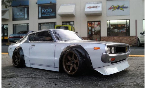 Team C Nissan Skyline 2000 GT-R 190mm RC Car Body 1/10 Scale (2)