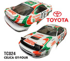 Team C Celica GT-4 Rally 190mm Wide RC Car Body 1/10 Scale (2)